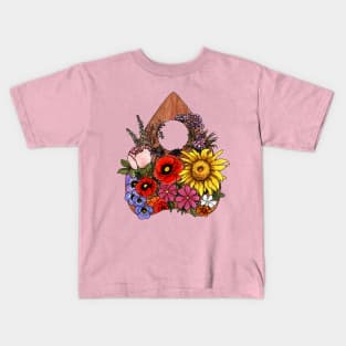 Wild Flower Planchette Kids T-Shirt